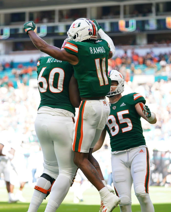 Miami Offensive Tackle Zion Nelson